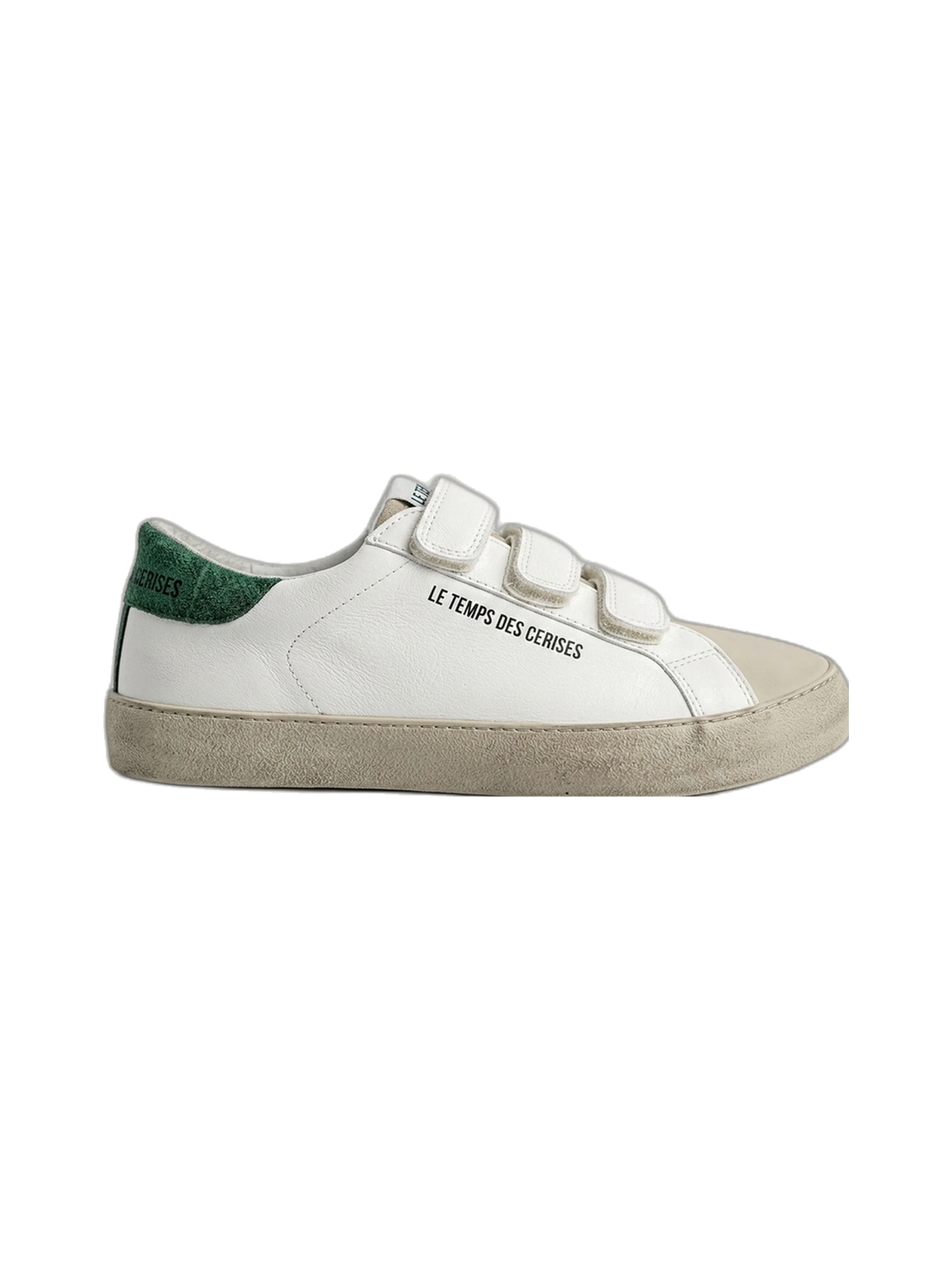 City Scratch White Green — BLANC/VERT FONCE