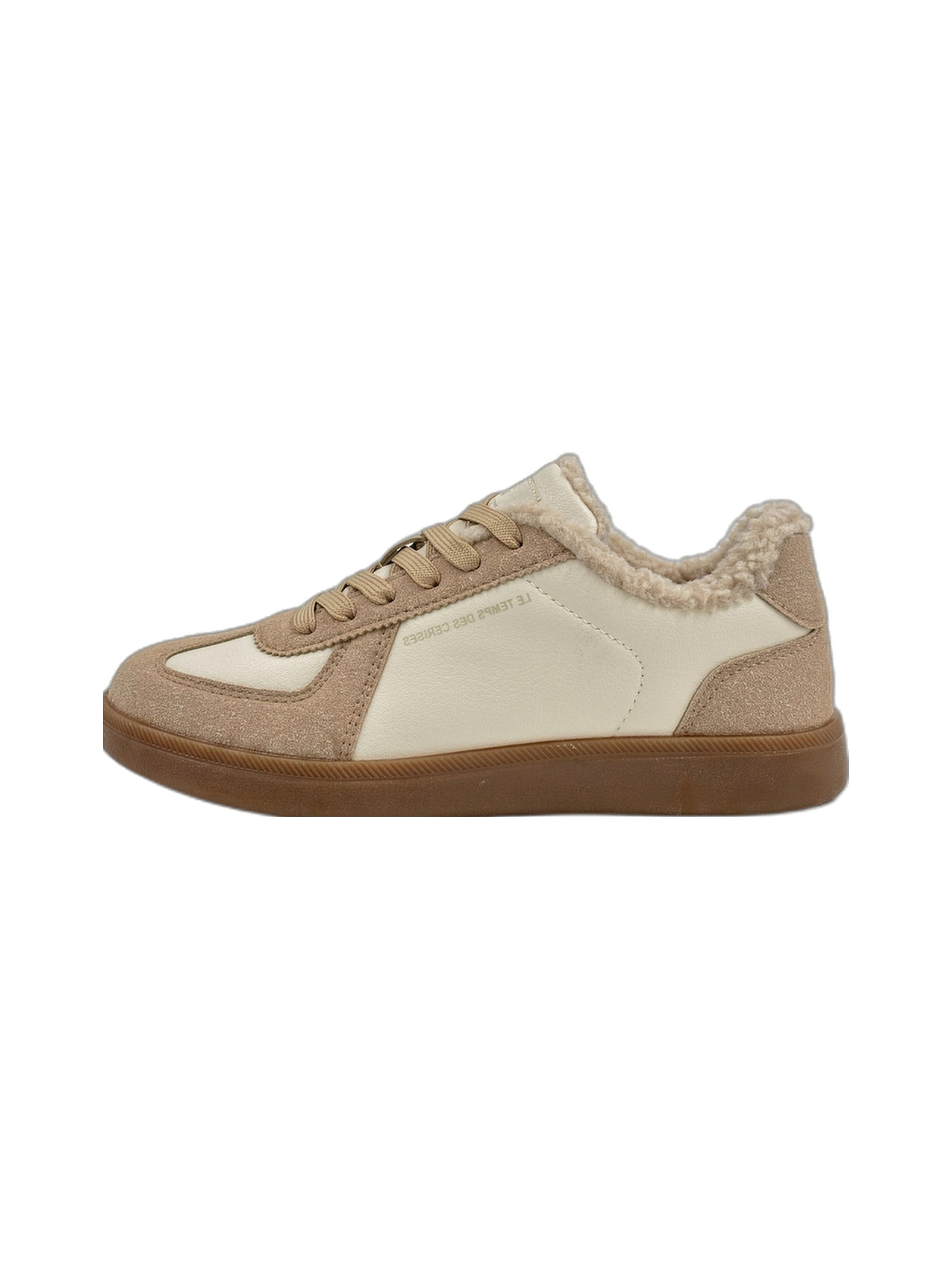 Lilou Wedge Beige Angle 3
