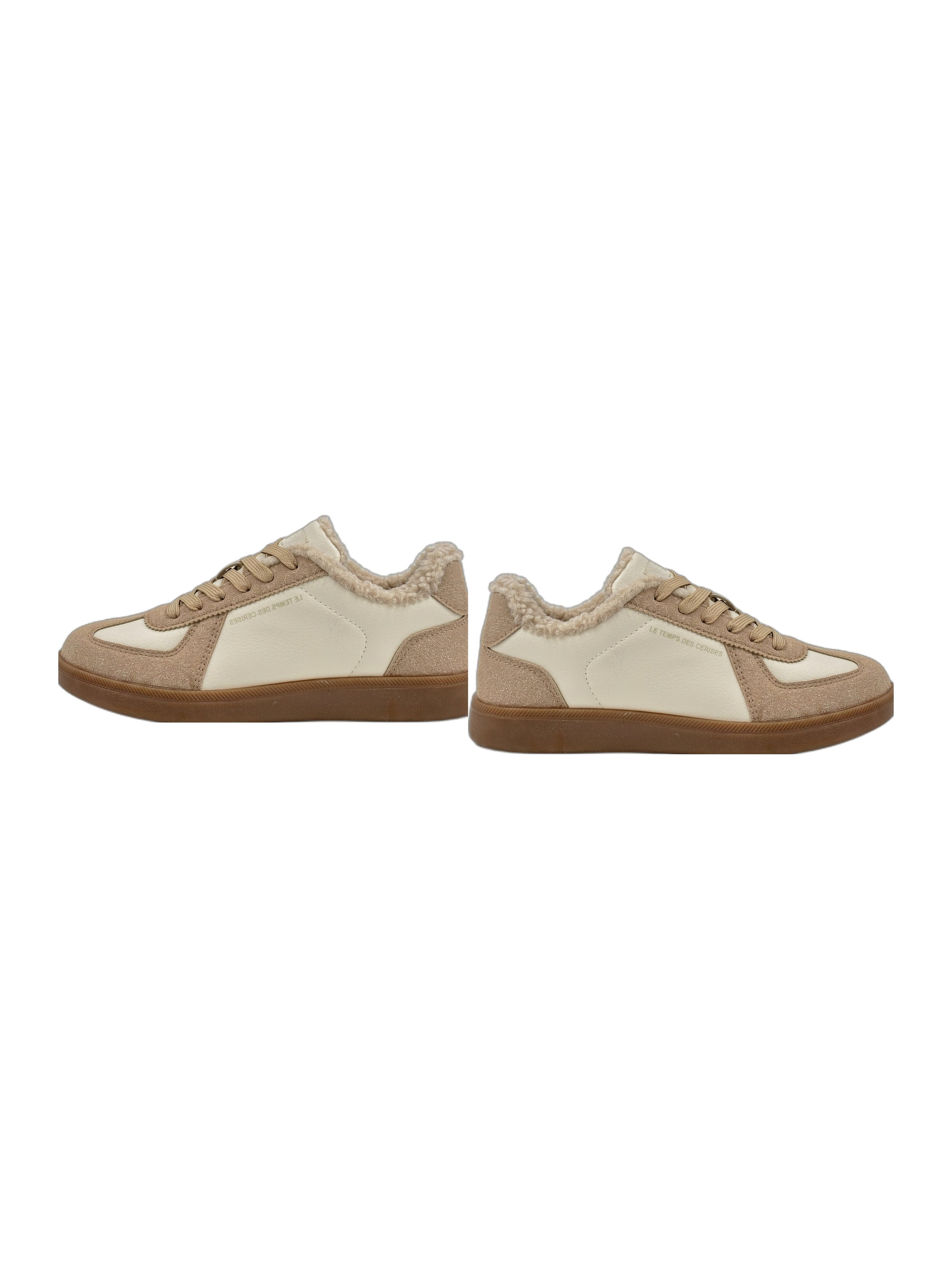 Lilou Wedge Beige Angle 2