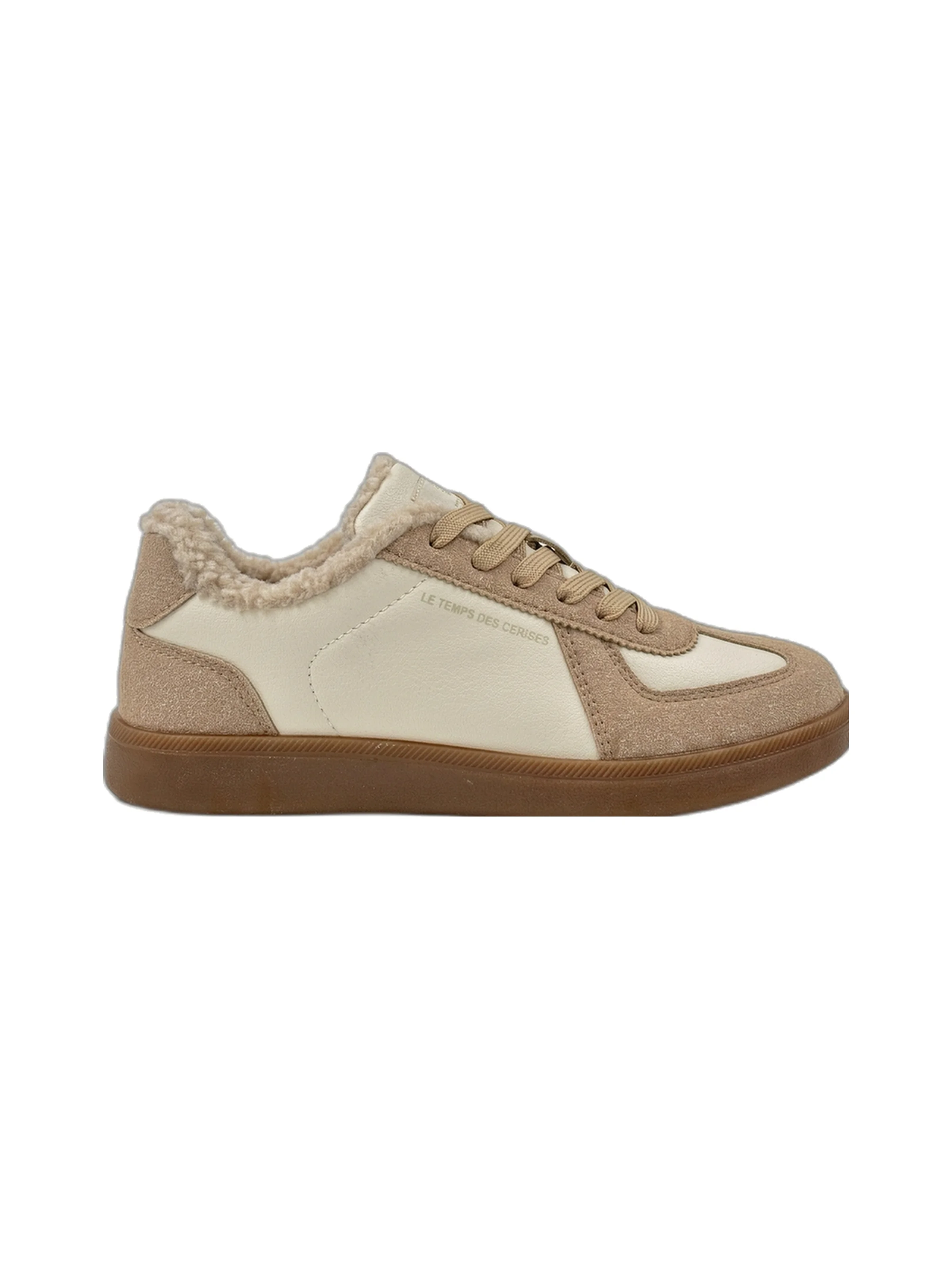 Lilou Wedge Beige — BEIGE